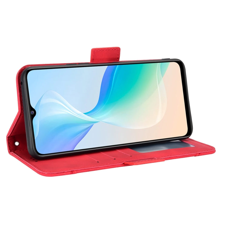 For vivo Y76 5G Skin Feel Calf Pattern Leather Phone Case