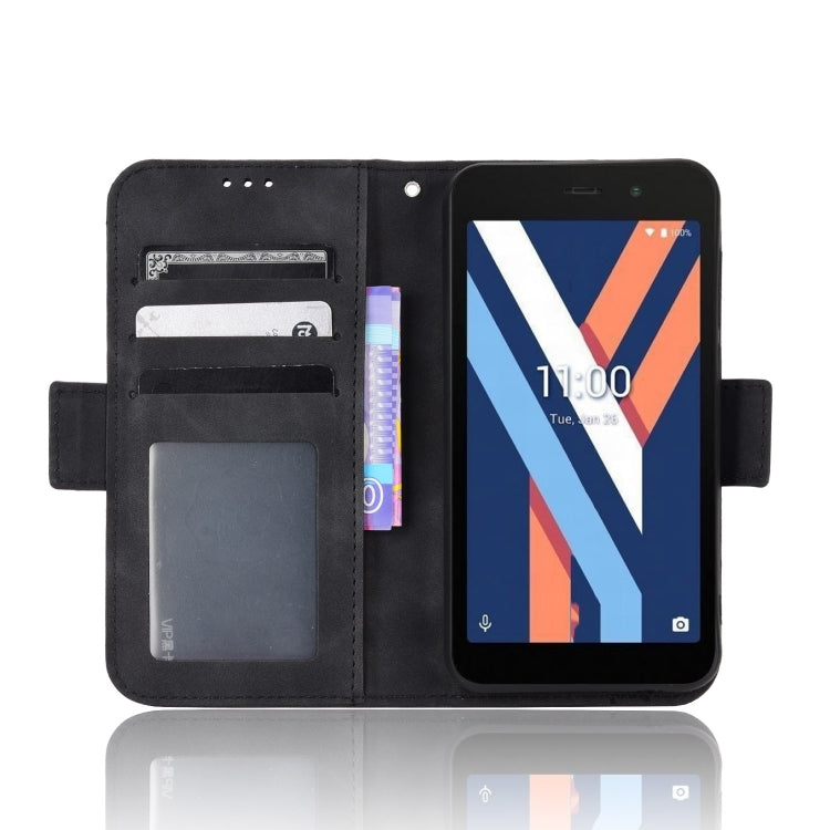 For Wiko Y52 Skin Feel Calf Pattern Leather Phone Case