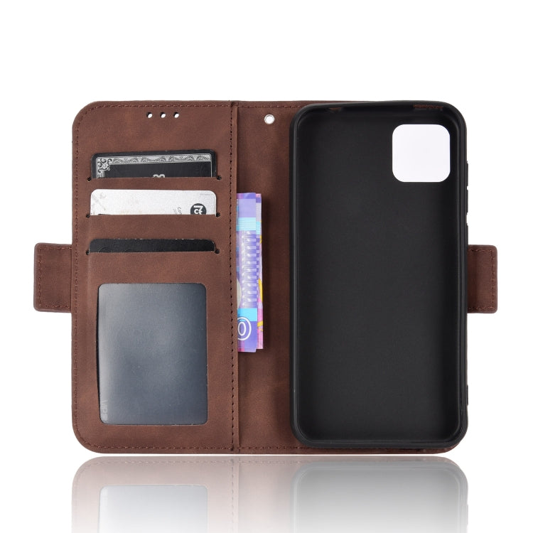 For Wiko Y52 Skin Feel Calf Pattern Leather Phone Case