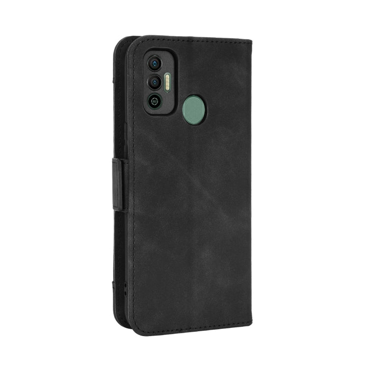 For Tecno Spark 7 Skin Feel Calf Pattern Leather Phone Case