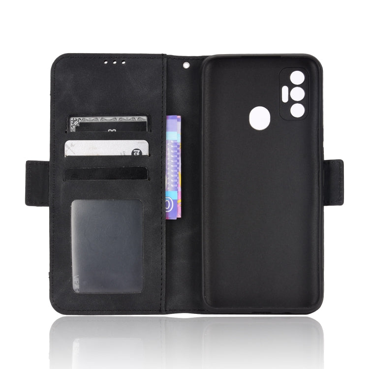 For Tecno Spark 7 Skin Feel Calf Pattern Leather Phone Case