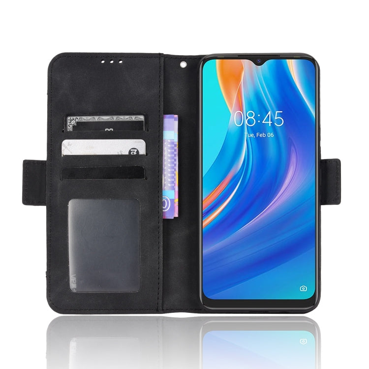 For Tecno Spark 7 Skin Feel Calf Pattern Leather Phone Case