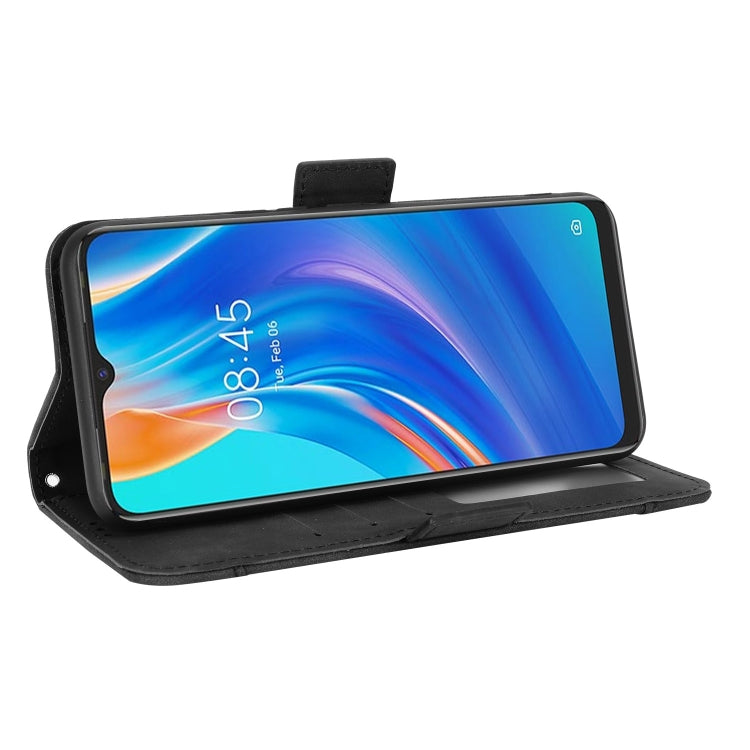 For Tecno Spark 7 Skin Feel Calf Pattern Leather Phone Case