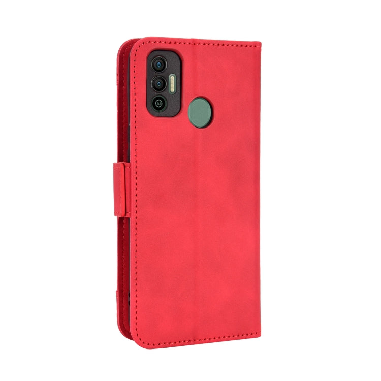 For Tecno Spark 7 Skin Feel Calf Pattern Leather Phone Case