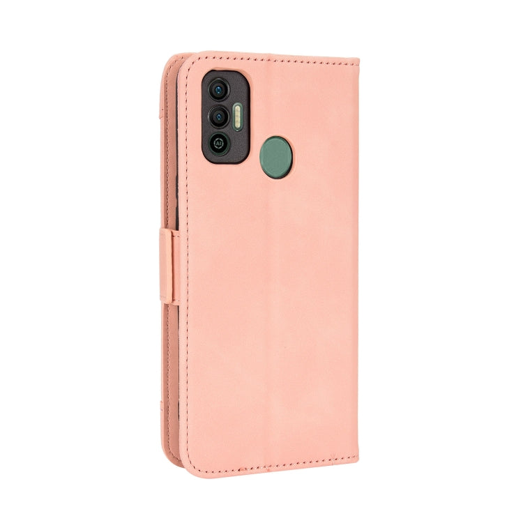 For Tecno Spark 7 Skin Feel Calf Pattern Leather Phone Case