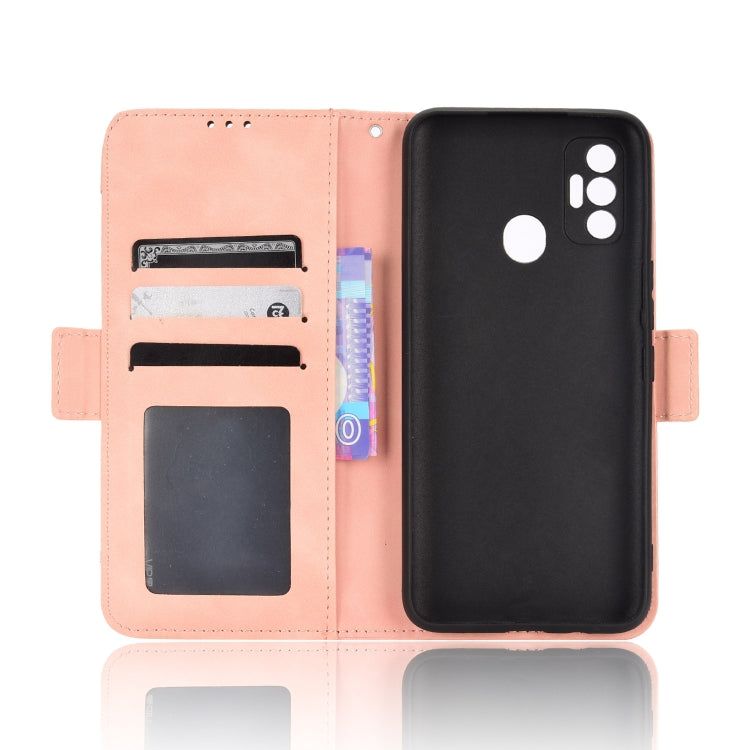 For Tecno Spark 7 Skin Feel Calf Pattern Leather Phone Case