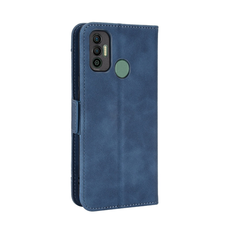 For Tecno Spark 7 Skin Feel Calf Pattern Leather Phone Case