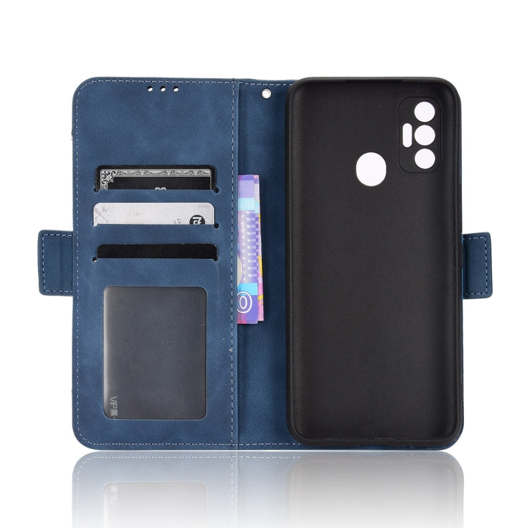 For Tecno Spark 7 Skin Feel Calf Pattern Leather Phone Case