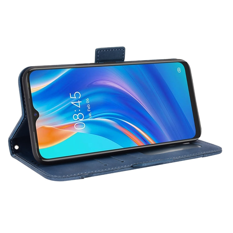 For Tecno Spark 7 Skin Feel Calf Pattern Leather Phone Case