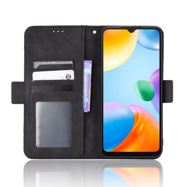 For Xiaomi Redmi 10C Skin Feel Calf Pattern Leather Phone Case