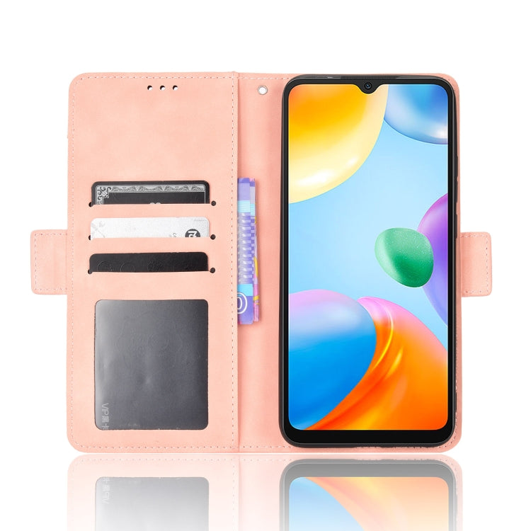For Xiaomi Redmi 10C Skin Feel Calf Pattern Leather Phone Case