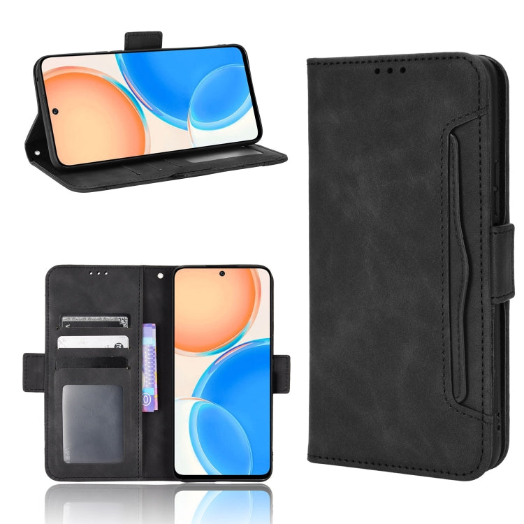 For Honor X8 Skin Feel Calf Pattern Leather Phone Case
