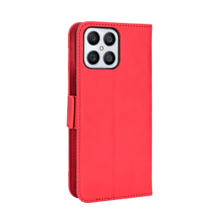 For Honor X8 Skin Feel Calf Pattern Leather Phone Case