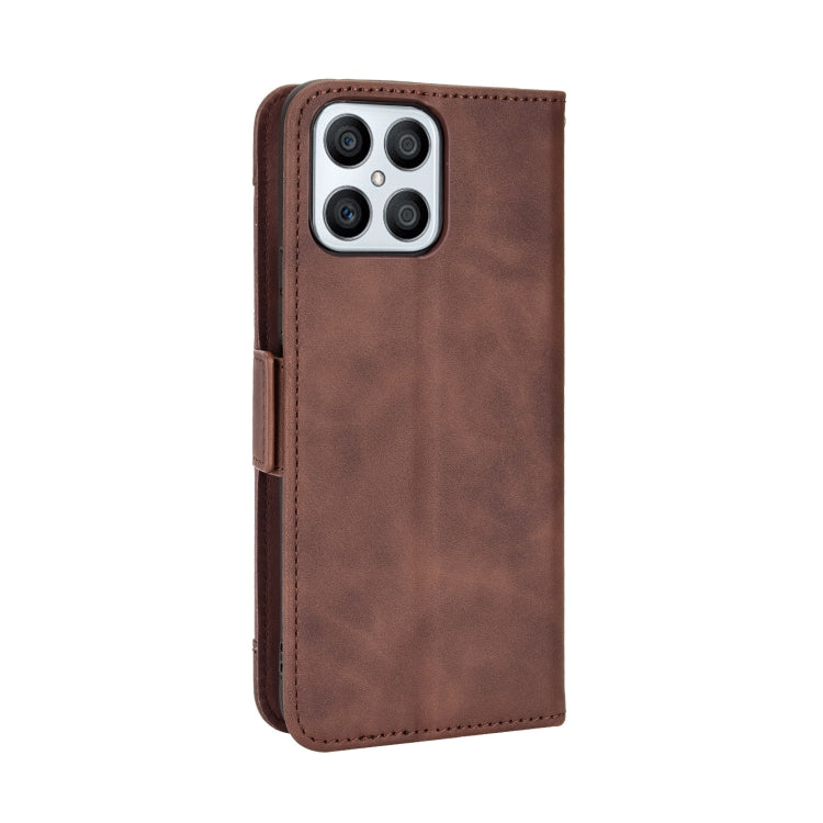 For Honor X8 Skin Feel Calf Pattern Leather Phone Case