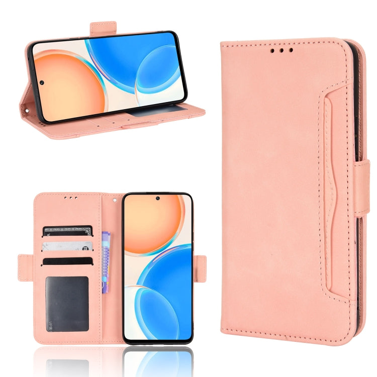 For Honor X8 Skin Feel Calf Pattern Leather Phone Case