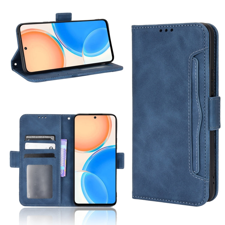 For Honor X8 Skin Feel Calf Pattern Leather Phone Case