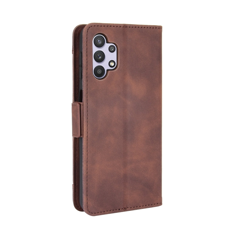 For Samsung Galaxy A13 4G Skin Feel Calf Pattern Leather Phone Case
