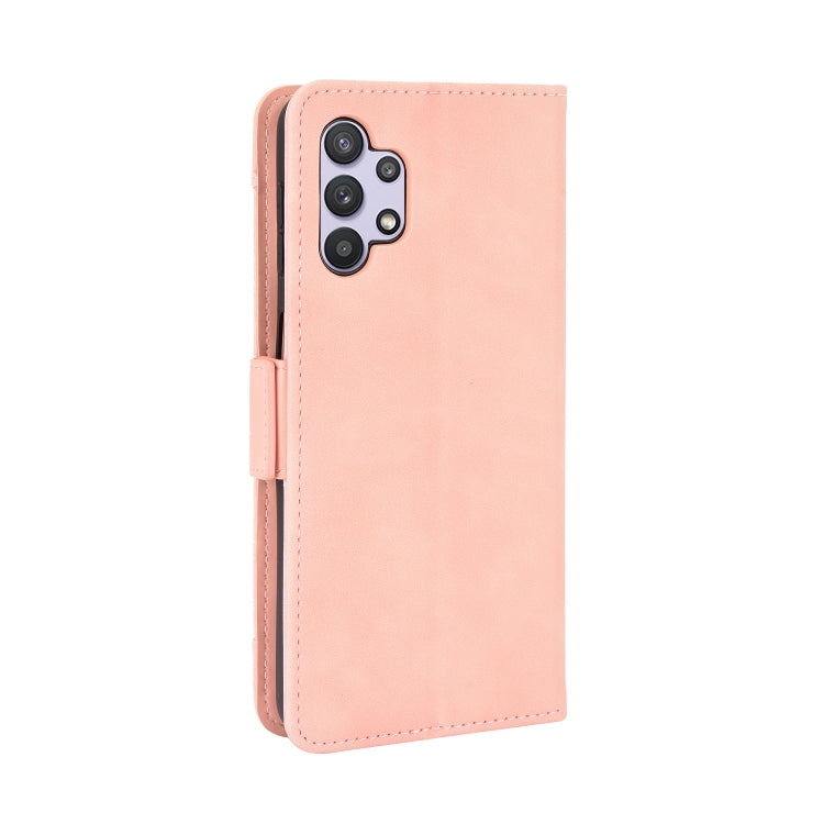 For Samsung Galaxy A13 4G Skin Feel Calf Pattern Leather Phone Case
