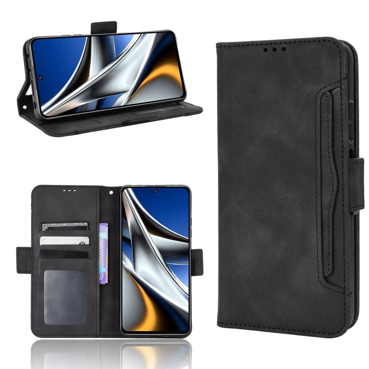 For Xiaomi Poco M4 Pro 5G Skin Feel Calf Pattern Leather Phone Case