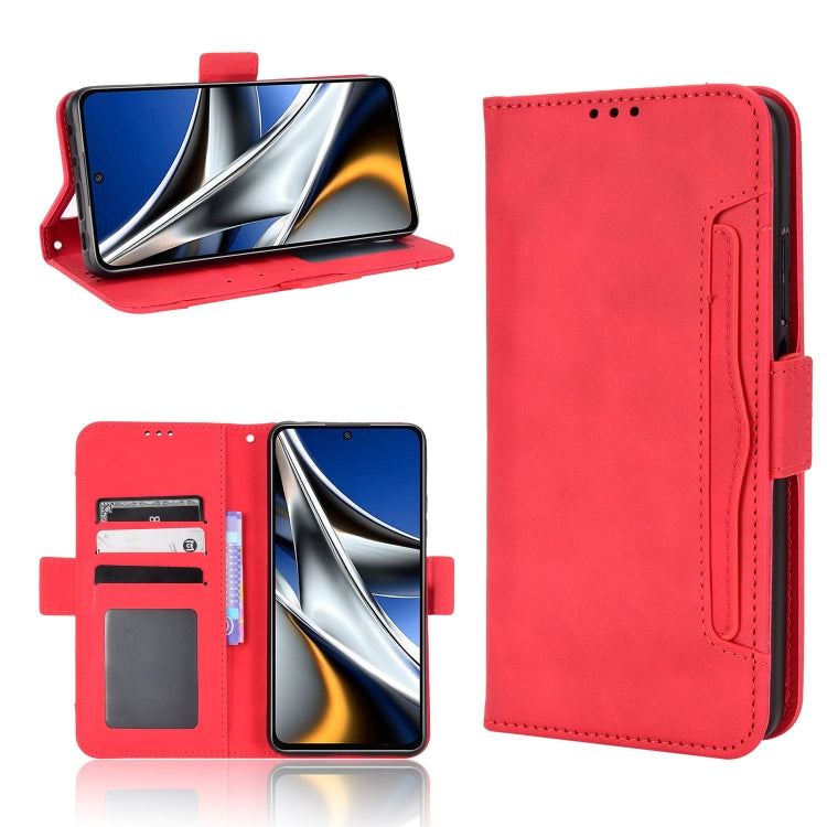 For Xiaomi Poco M4 Pro 5G Skin Feel Calf Pattern Leather Phone Case