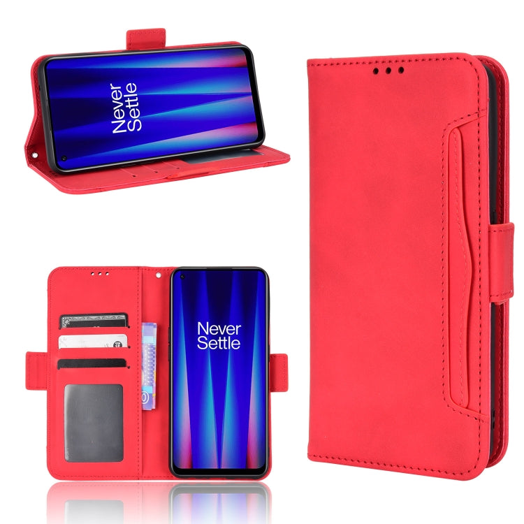 For OnePlus Nord CE 2 5G Skin Feel Calf Pattern Leather Phone Case