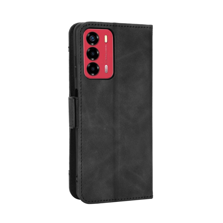 For ZTE Blade A72 Skin Feel Calf Pattern Leather Phone Case