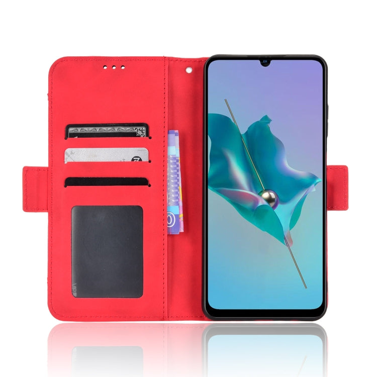 For ZTE Blade A72 Skin Feel Calf Pattern Leather Phone Case