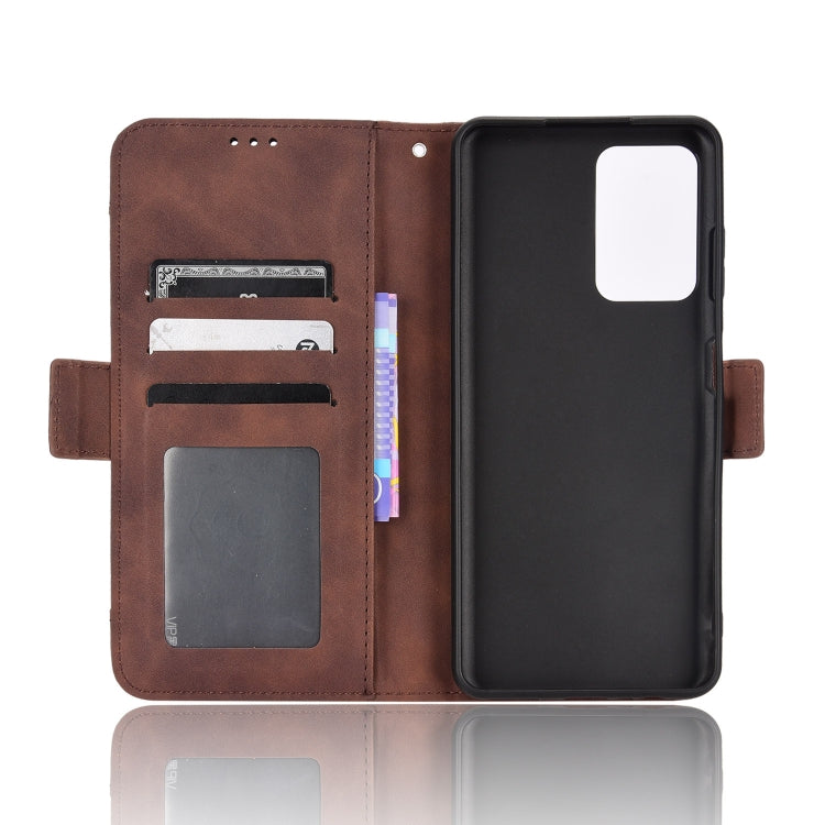 For ZTE Blade A72 Skin Feel Calf Pattern Leather Phone Case