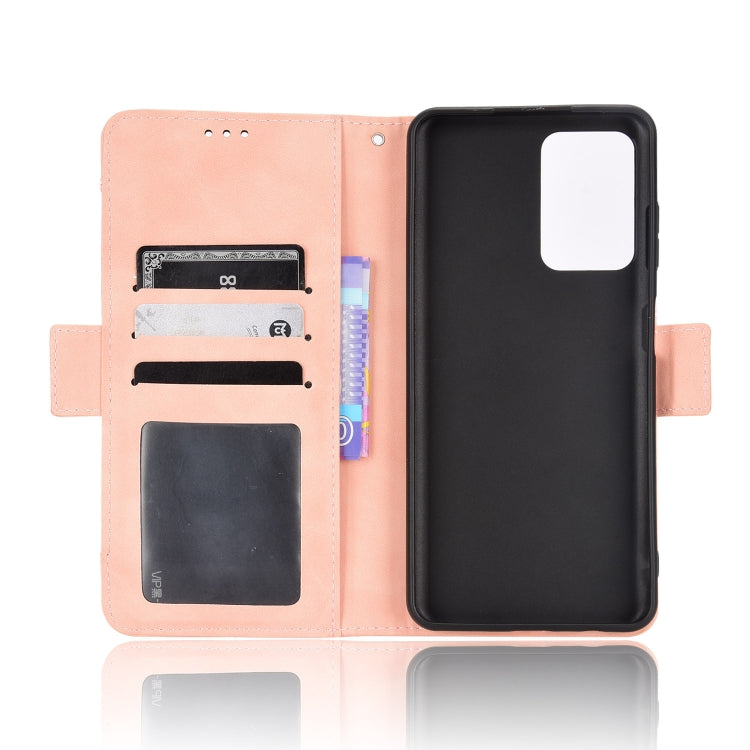 For ZTE Blade A72 Skin Feel Calf Pattern Leather Phone Case