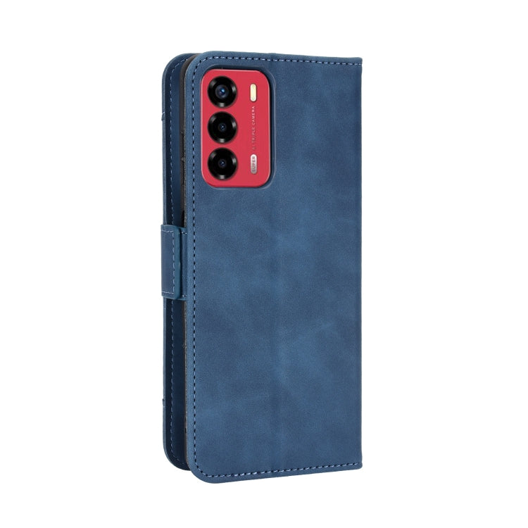 For ZTE Blade A72 Skin Feel Calf Pattern Leather Phone Case