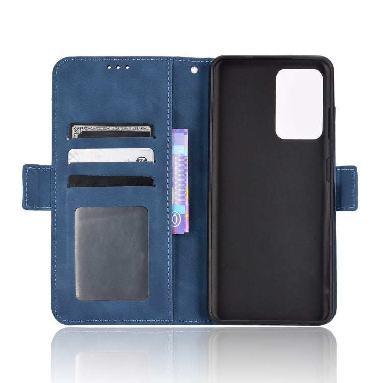 For ZTE Blade A72 Skin Feel Calf Pattern Leather Phone Case