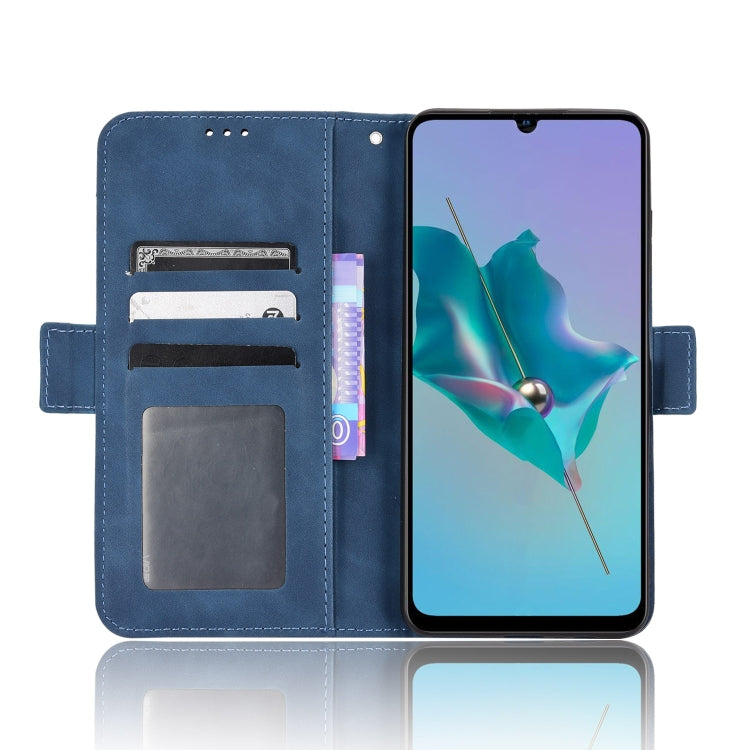 For ZTE Blade A72 Skin Feel Calf Pattern Leather Phone Case