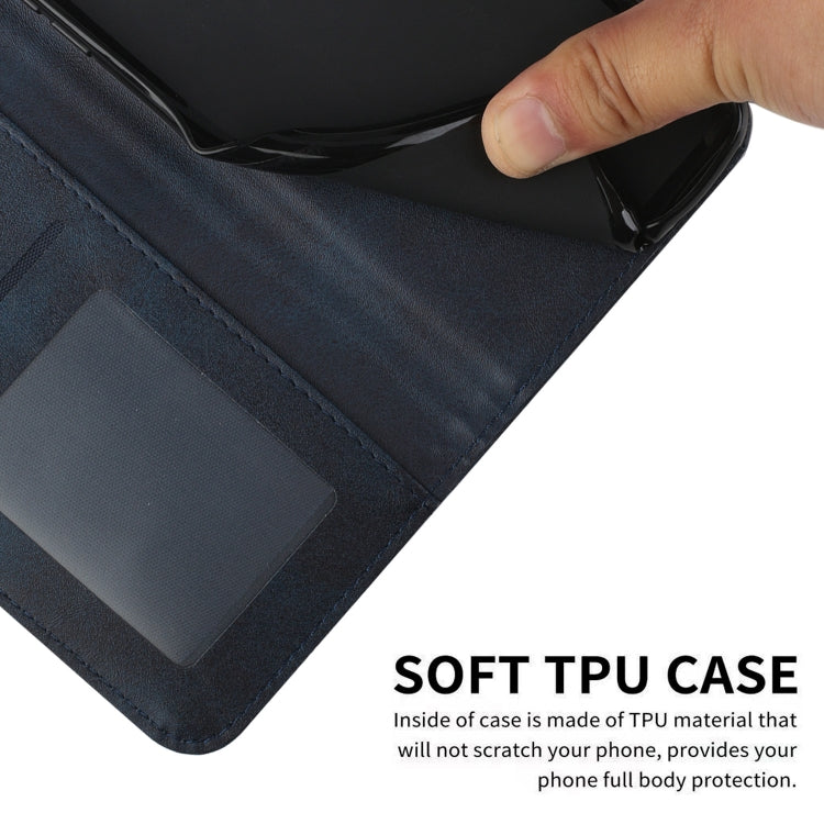 For Xiaomi Redmi Note 11/11S Foreign Version Stitching Calf Texture Buckle Leather Phone Case