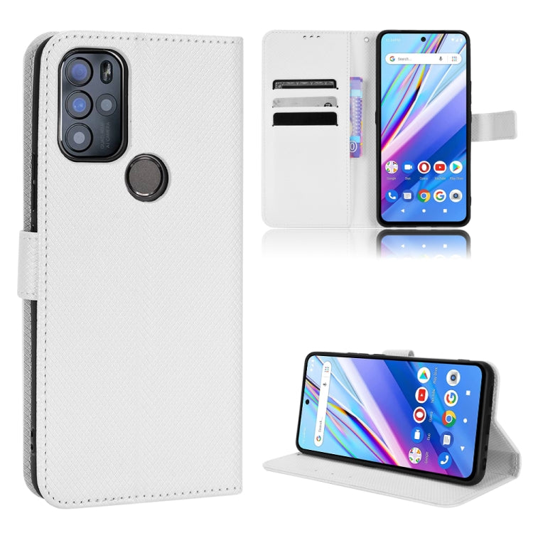 For BLU G91 Pro Diamond Texture Leather Phone Case