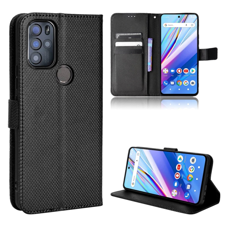For BLU G91 Pro Diamond Texture Leather Phone Case