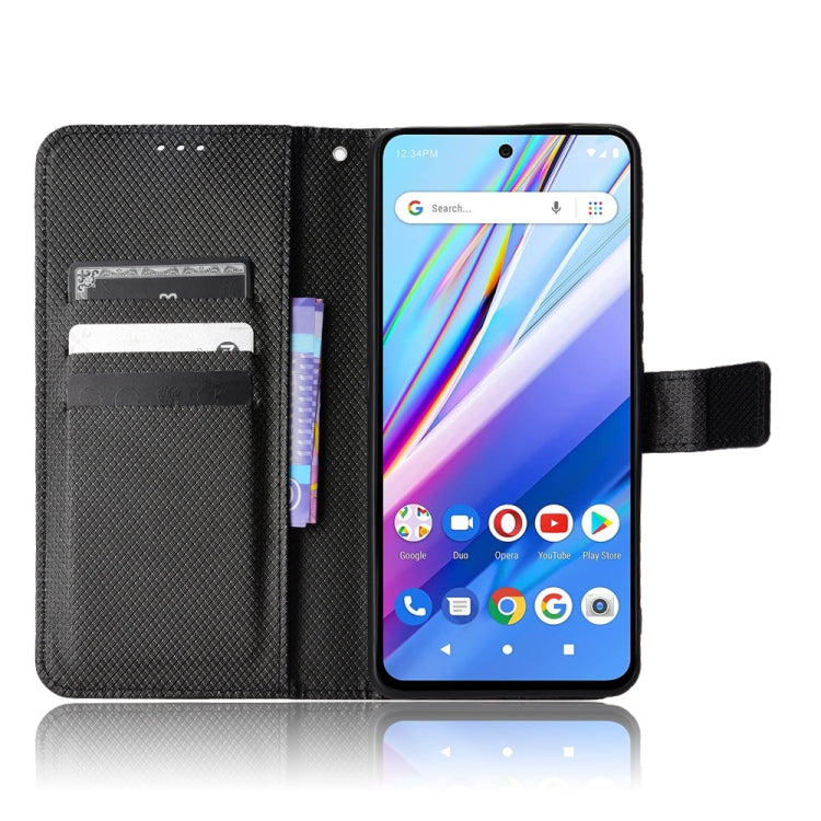 For BLU G91 Pro Diamond Texture Leather Phone Case