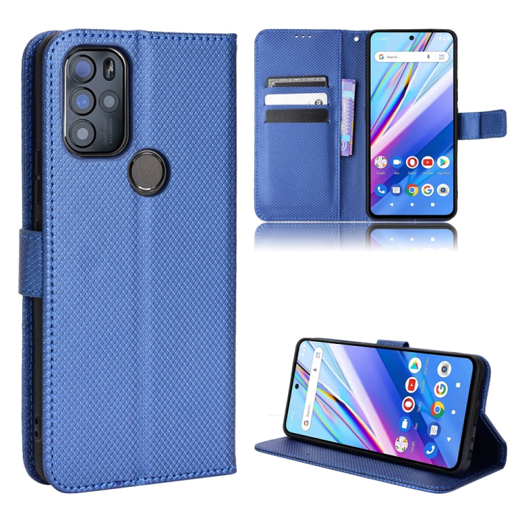 For BLU G91 Pro Diamond Texture Leather Phone Case