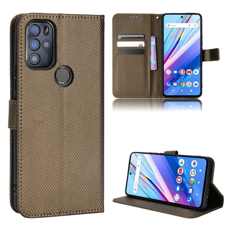 For BLU G91 Pro Diamond Texture Leather Phone Case