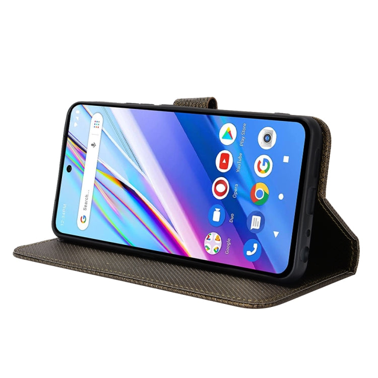 For BLU G91 Pro Diamond Texture Leather Phone Case