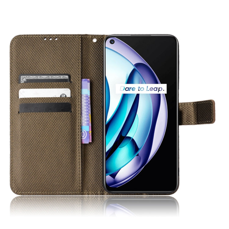 For OPPO Realme Q3T / Q3S Diamond Texture Leather Phone Case