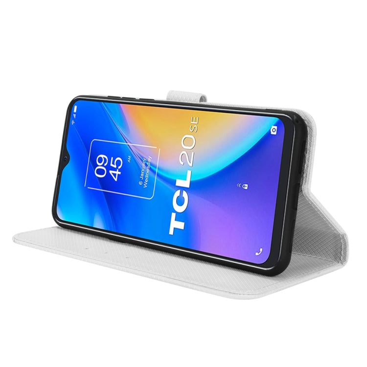 For TCL 20 SE Diamond Texture Leather Phone Case