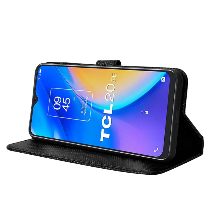 For TCL 20 SE Diamond Texture Leather Phone Case