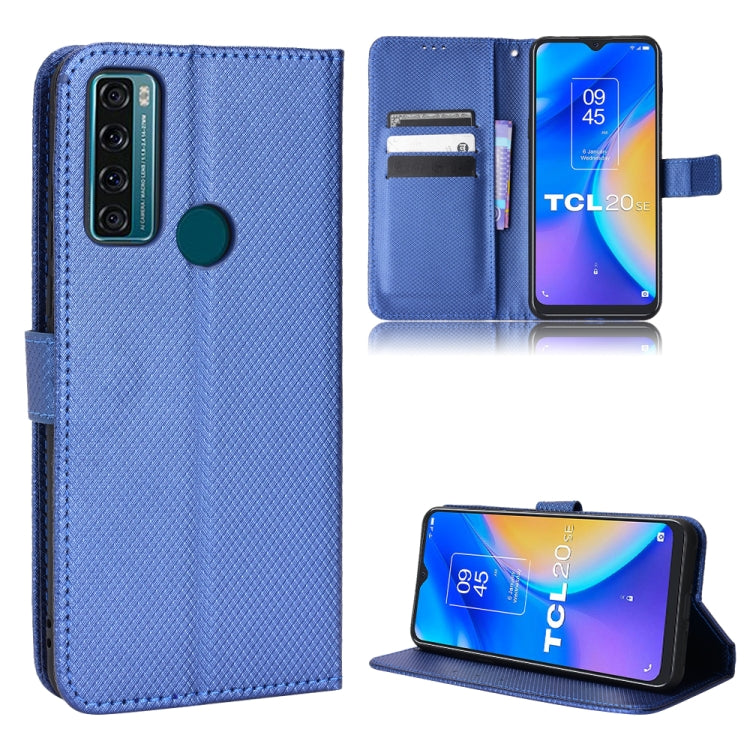 For TCL 20 SE Diamond Texture Leather Phone Case
