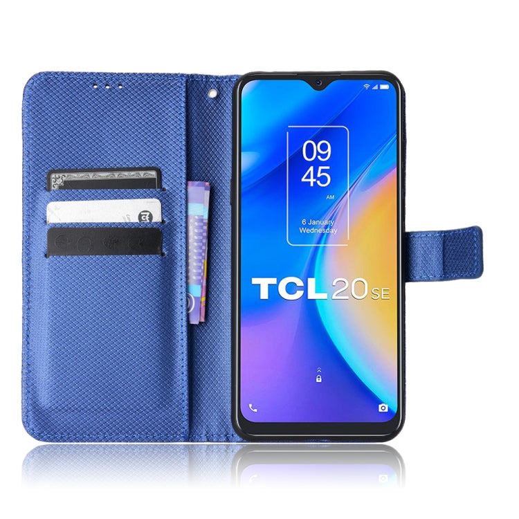 For TCL 20 SE Diamond Texture Leather Phone Case