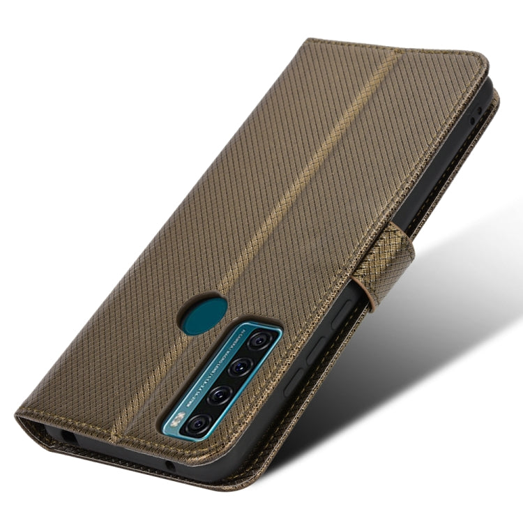 For TCL 20 SE Diamond Texture Leather Phone Case