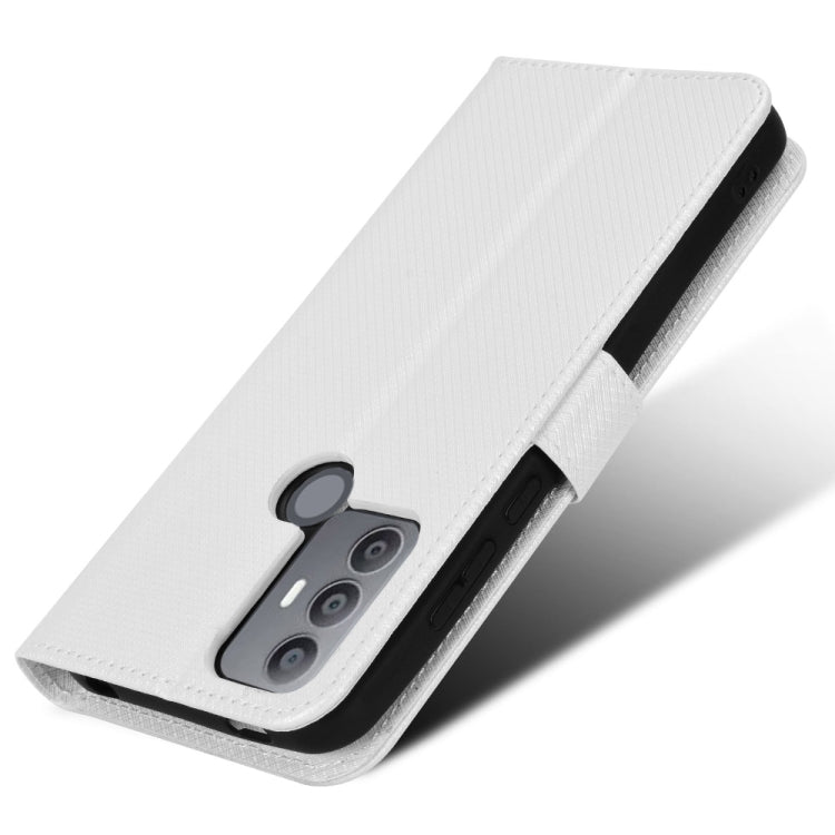 For TCL 30 SE / 30 E / 306 / Sharp Aquos V6 Diamond Texture Leather Phone Case