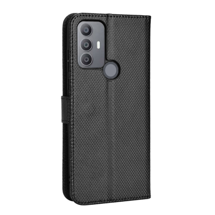 For TCL 30 SE / 30 E / 306 / Sharp Aquos V6 Diamond Texture Leather Phone Case