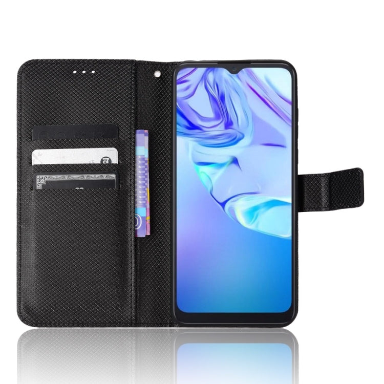 For TCL 30 SE / 30 E / 306 / Sharp Aquos V6 Diamond Texture Leather Phone Case