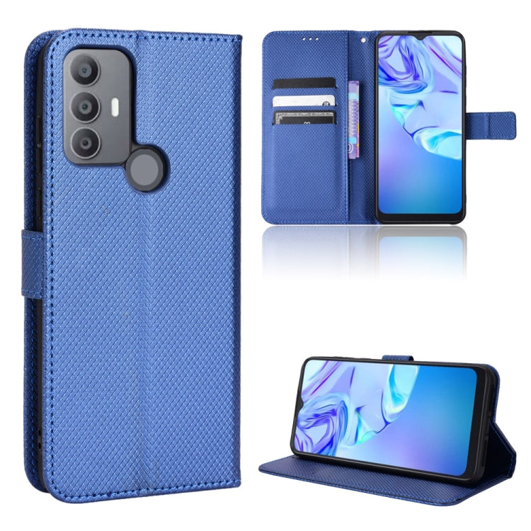 For TCL 30 SE / 30 E / 306 / Sharp Aquos V6 Diamond Texture Leather Phone Case