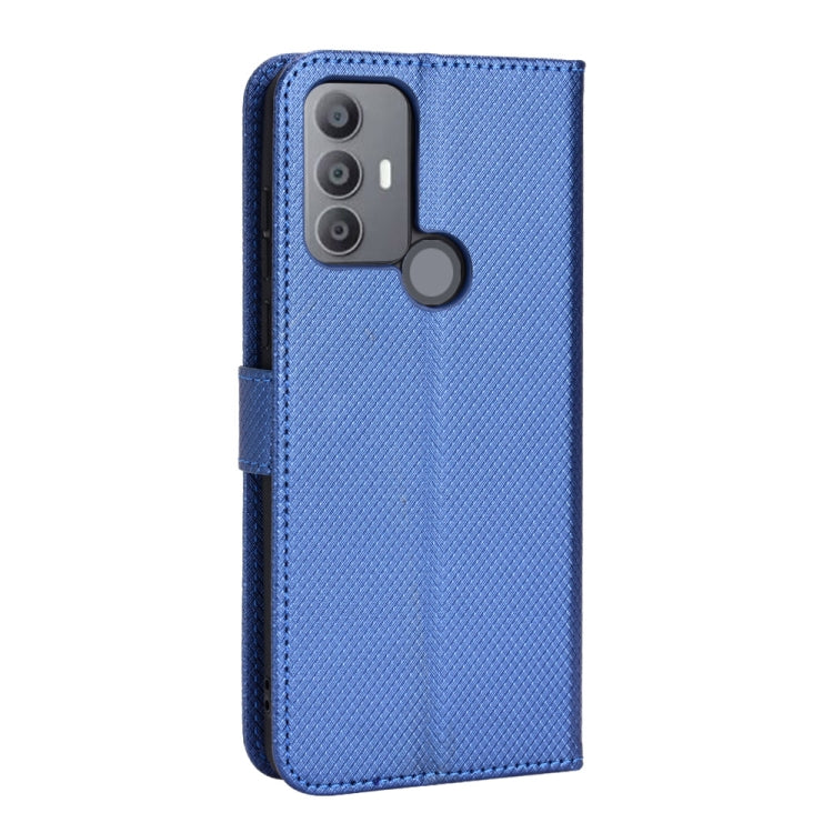 For TCL 30 SE / 30 E / 306 / Sharp Aquos V6 Diamond Texture Leather Phone Case